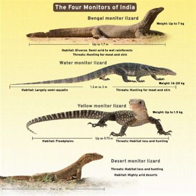  Monitor Lizard - Uma Espécie Fascinante de Lagarto Que Pode Escalar Árvores com sua Lingua Bifurcada!