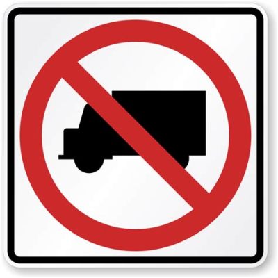 No Truck Sign Meaning: A Journey Through Symbolism and Urban Planning